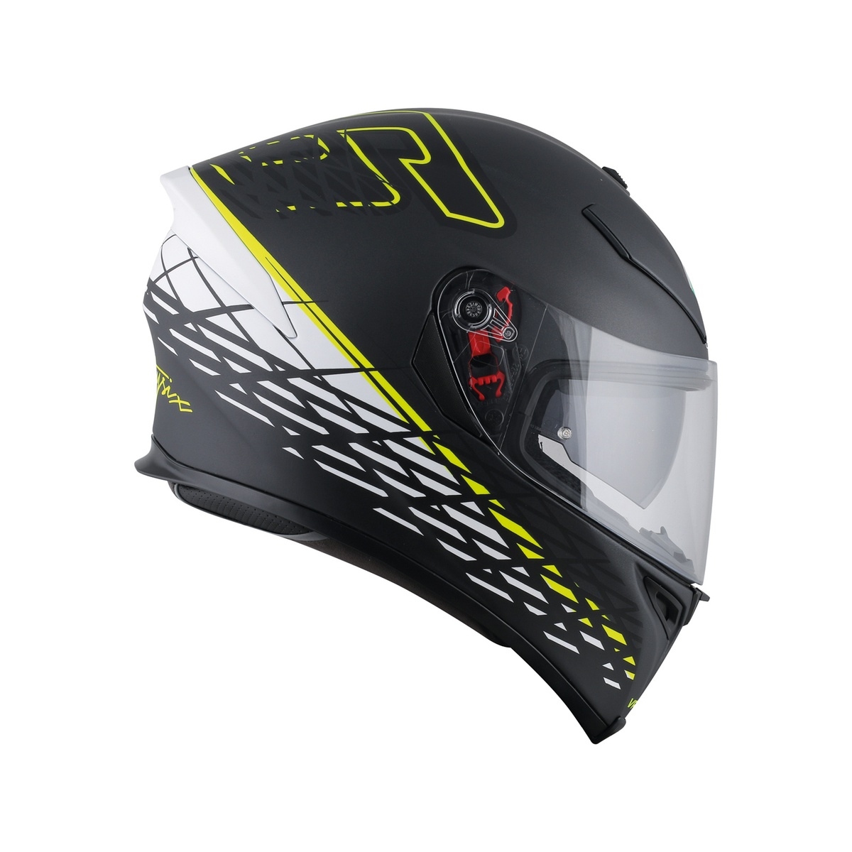 Prilba AGV K5 S THORN 46 Matt Black/White/Yellow