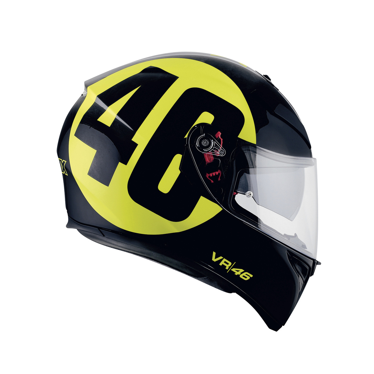 Prilba AGV K3 SV BOLLO 46 BLACK/YELLOW