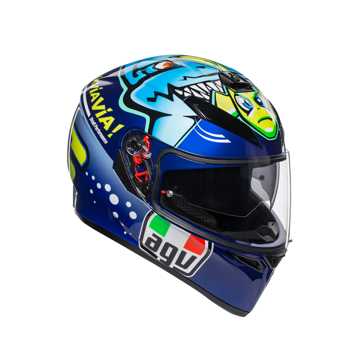 Prilba AGV K3 SV ROSSI MISANO 2015