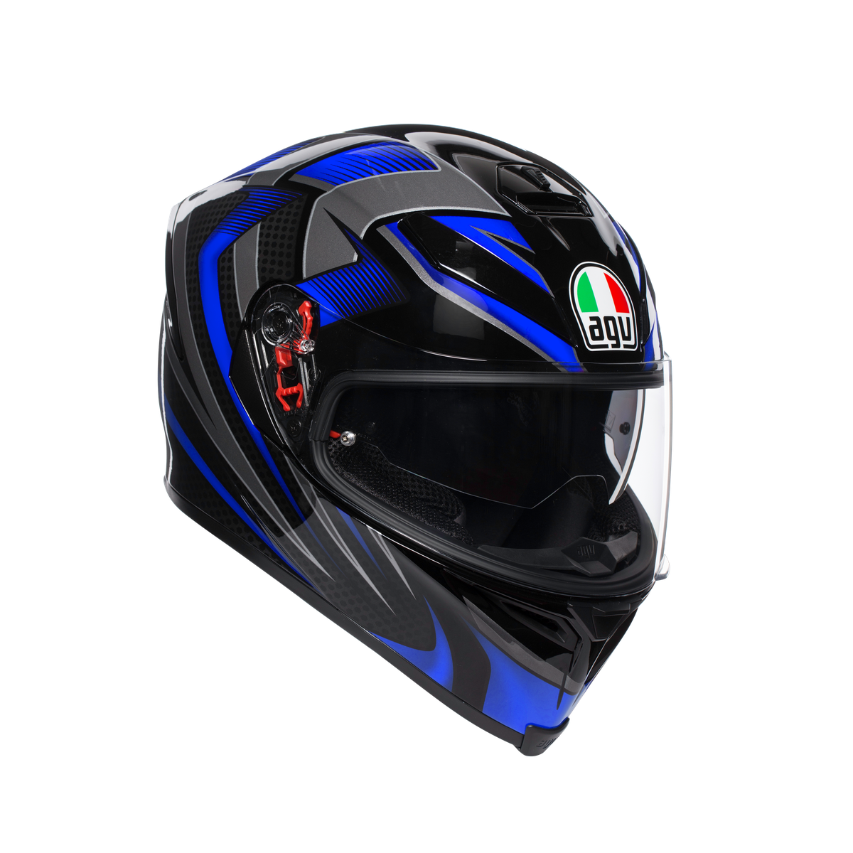 Prilba AGV K5 S HURRICANE 2.0 BLACK/BLUE