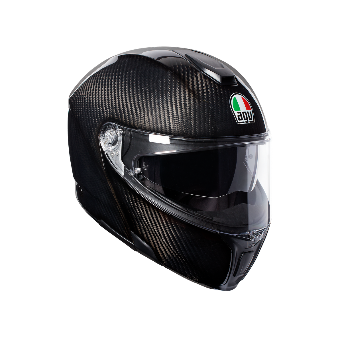 Prilba AGV SPORTMODULAR GLOSSY CARBON 