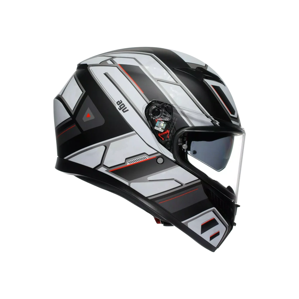 Prilba AVG K3 E2206 - RIVIA MATT BLACK/WHITE
