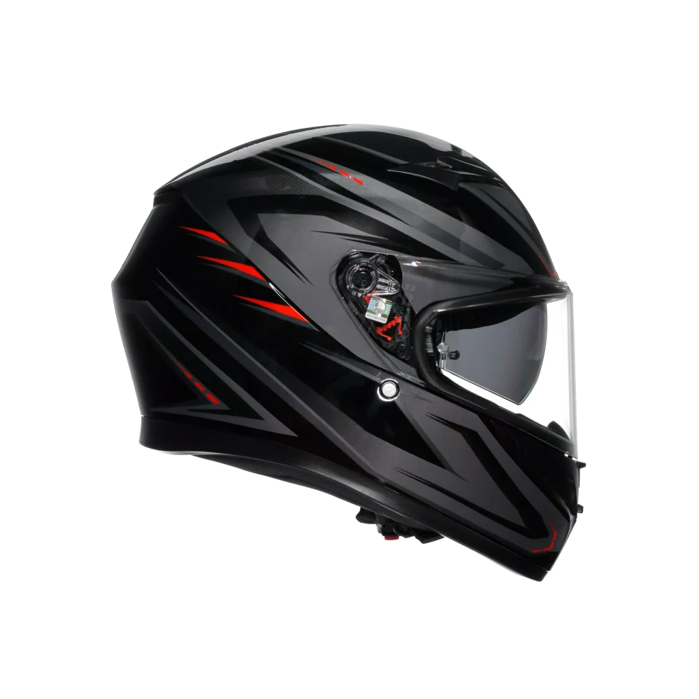 Prilba AVG K3 E2206 - SYTH BLACK/RED