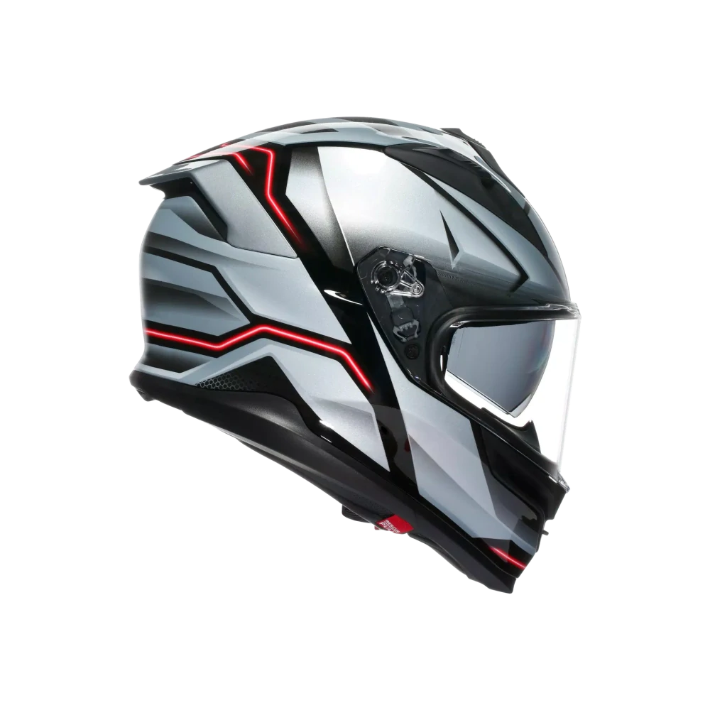Prilba AGV K7 JAEGER BLACK/SILVER