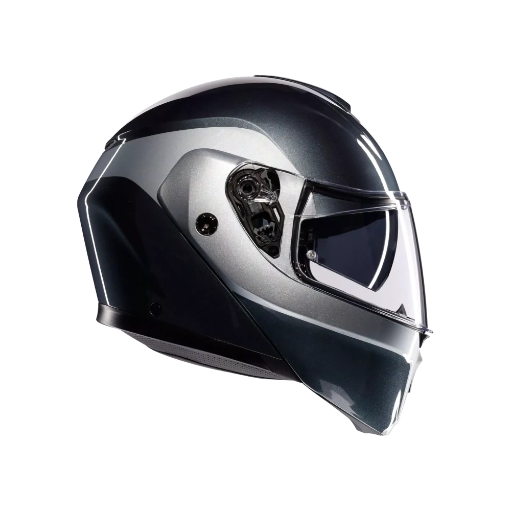 Prilba AGV Streetmodular LEVICO GREY/SILVER
