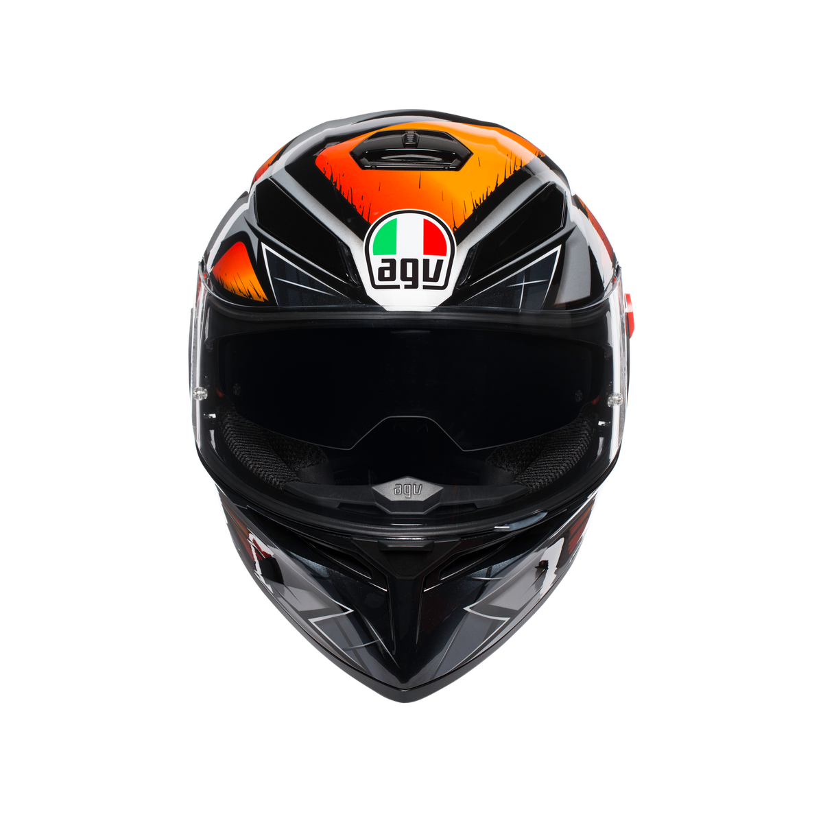 Prilba AGV K3 SV LIQUEFY BLACK/ORANGE