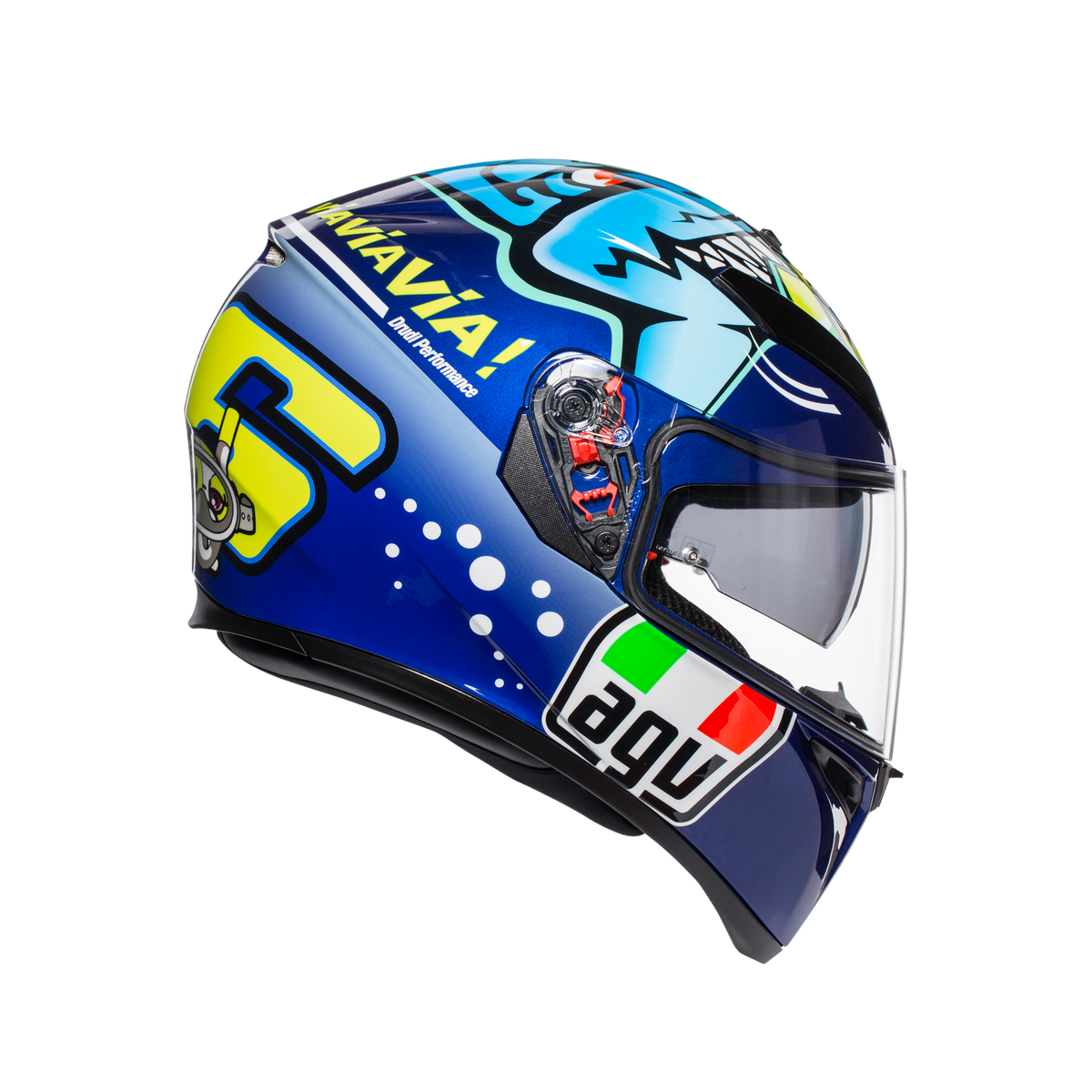 Prilba AGV K3 SV ROSSI MISANO 2015