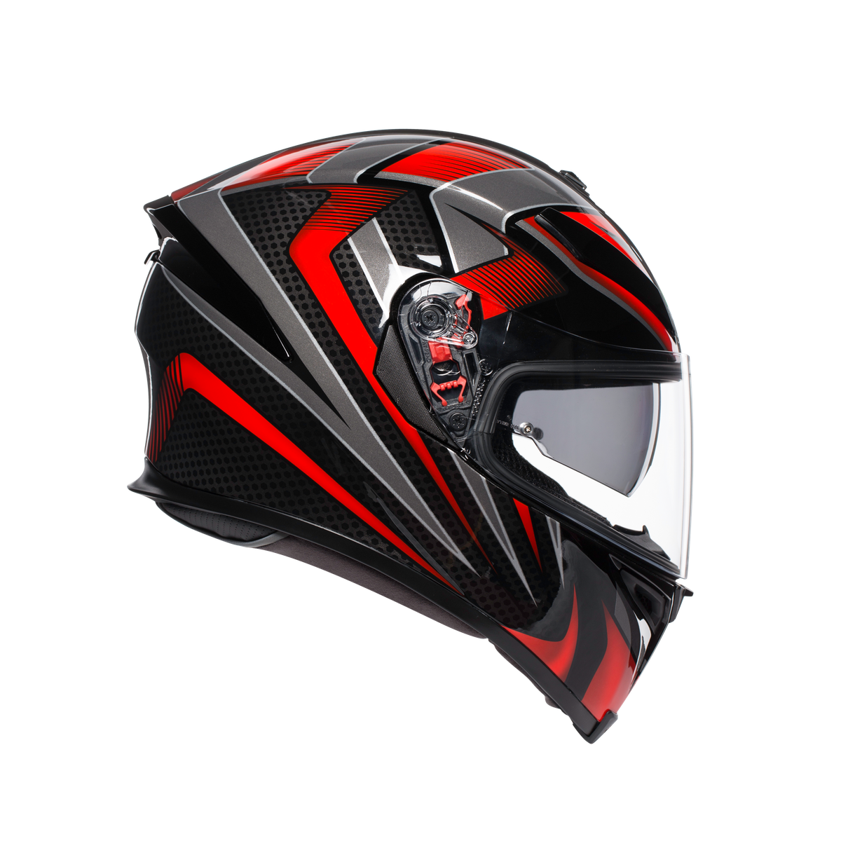 Prilba AGV K5 S HURRICANE 2.0 BLACK/RED
