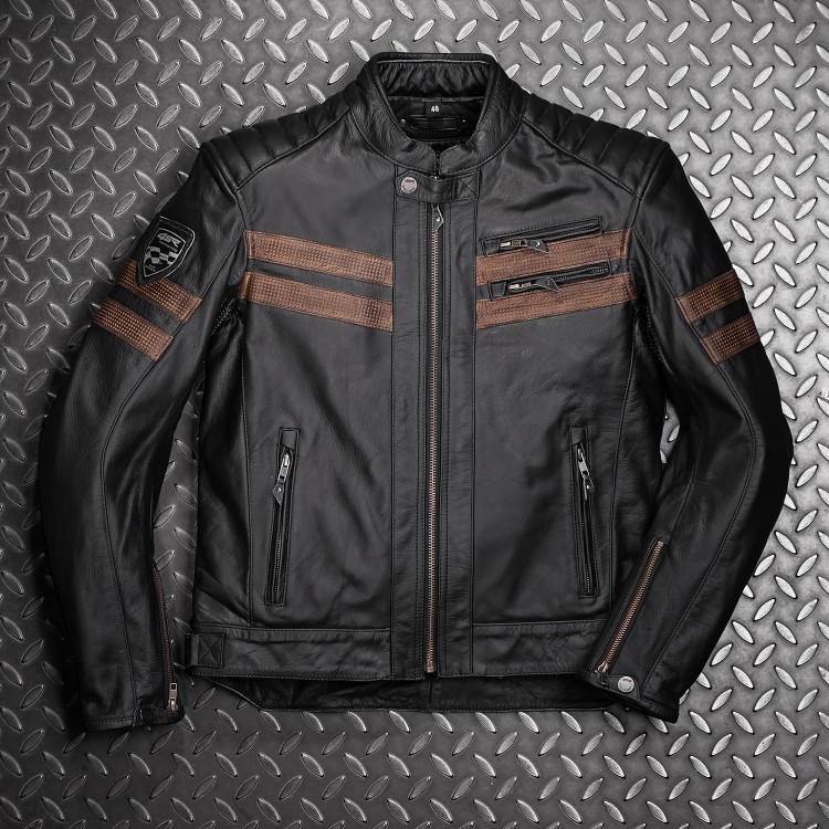 Kožená bunda 4SR Cool Evo Brown