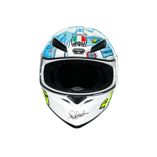 Prilba AGV K1 TOP - ROSSI WINTER TEST 2017