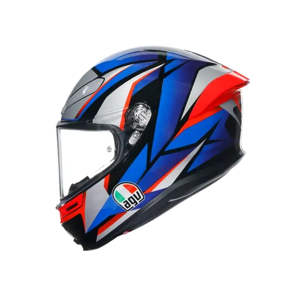 Prilba AGV K6 S SLASHCUT BLACK/BLUE/RED