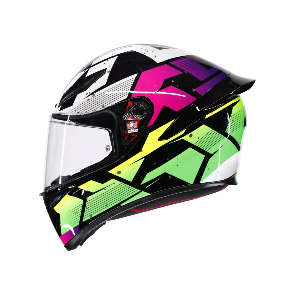 Prilba AGV K1 S PUNKPULSE BLACK/PURPLE/LIME