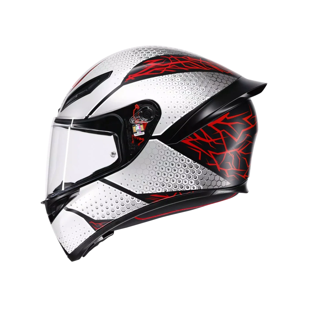 Prilba AGV K1 S SPEEDARMOR MATT BLACK/GREY/RED