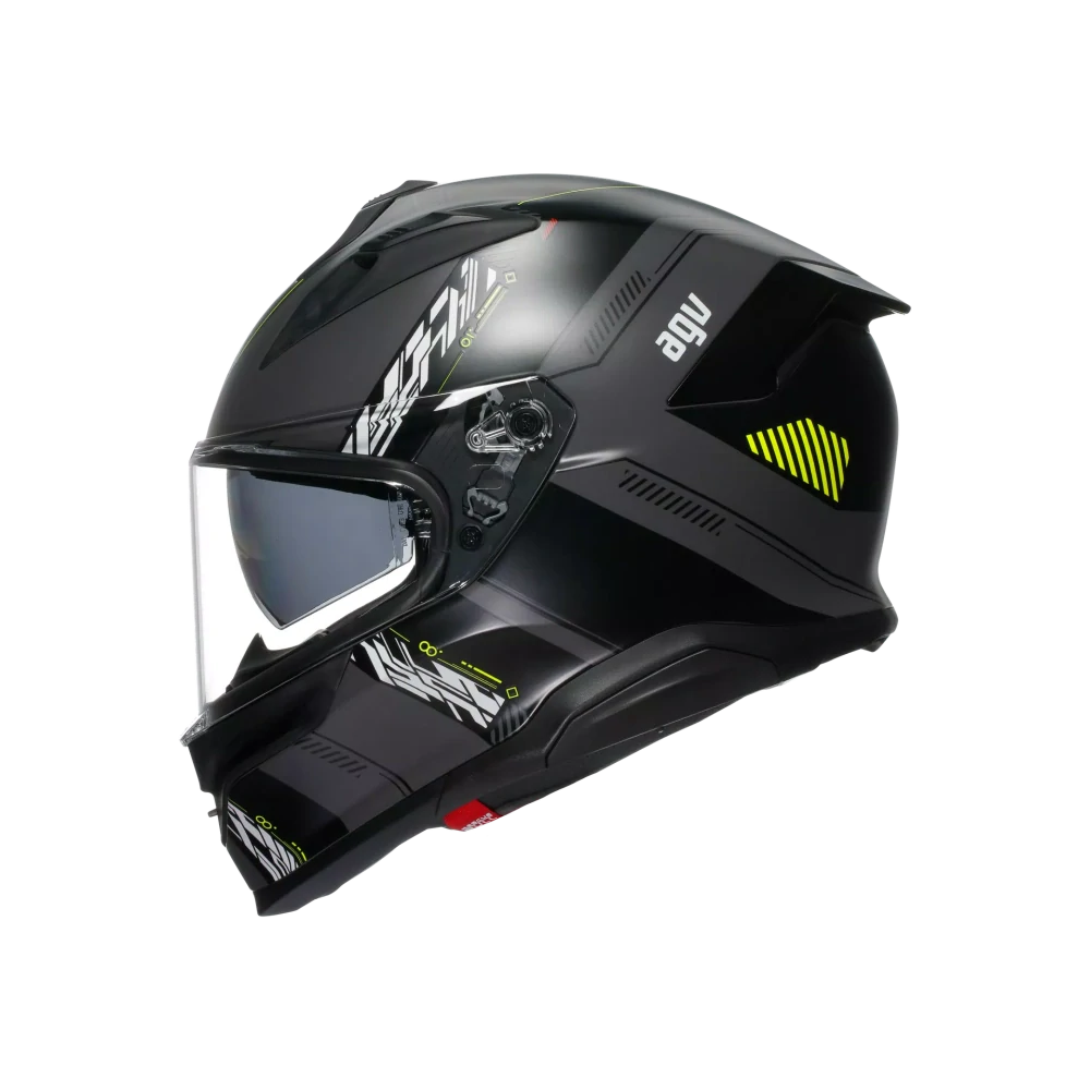 Prilba AGV K7 KYBER MATT GREY/YELLOW FLUO