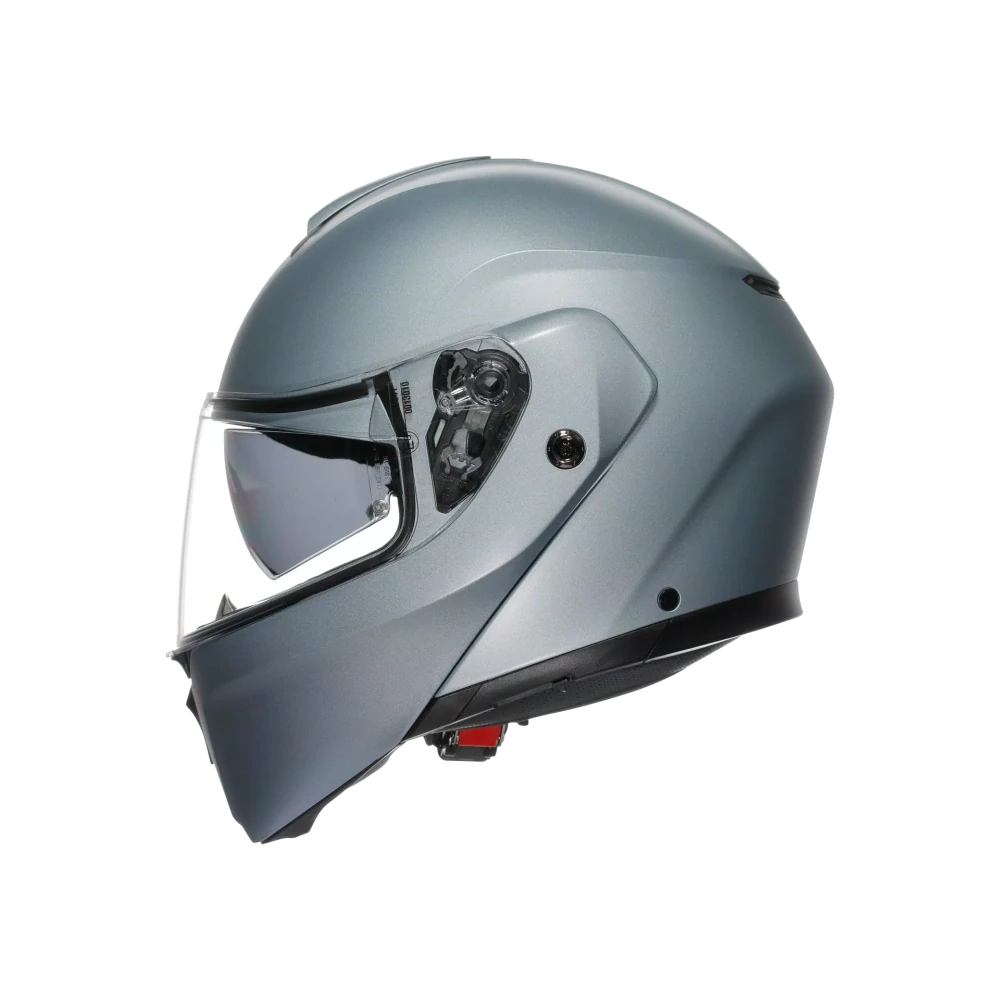 Prilba AGV Streetmodular MONO MATT SILVER