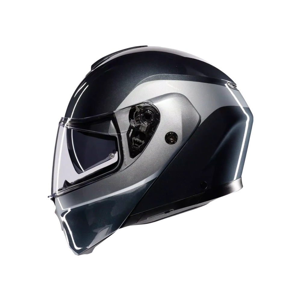 Prilba AGV Streetmodular LEVICO GREY/SILVER