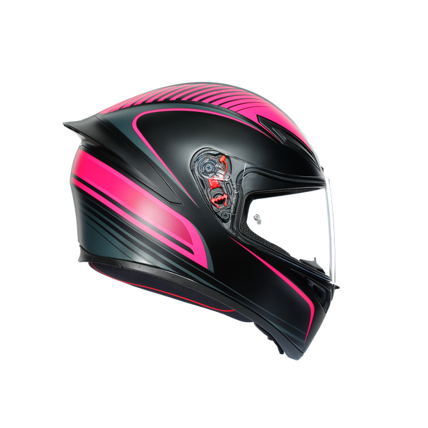 Prilba AGV K1 WARMUP MATT BLACK/PINK