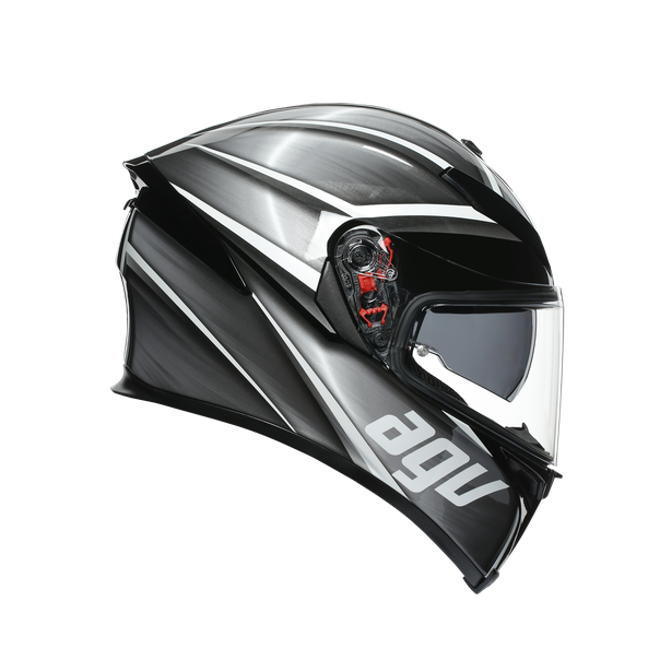 Prilba AGV K5 TEMPEST BLACK/SILVER