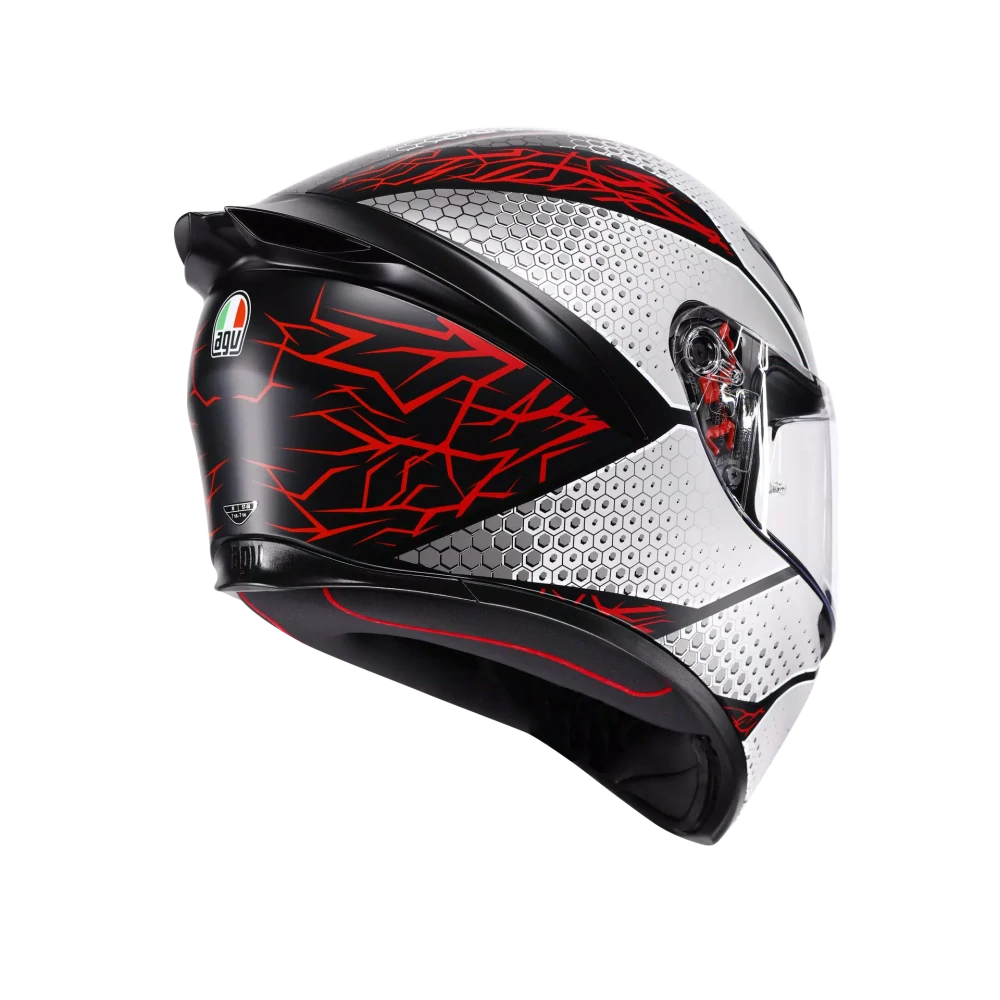 Prilba AGV K1 S SPEEDARMOR MATT BLACK/GREY/RED