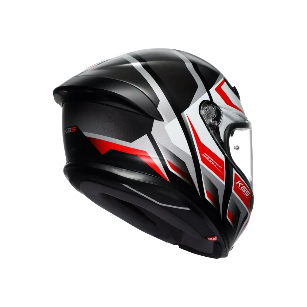 Prilba AGV K6 S E2206 - KARVE MATT BLACK/WHITE/RED