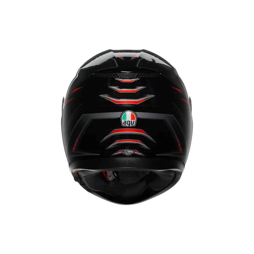 Prilba AVG K3 E2206 - SYTH BLACK/RED