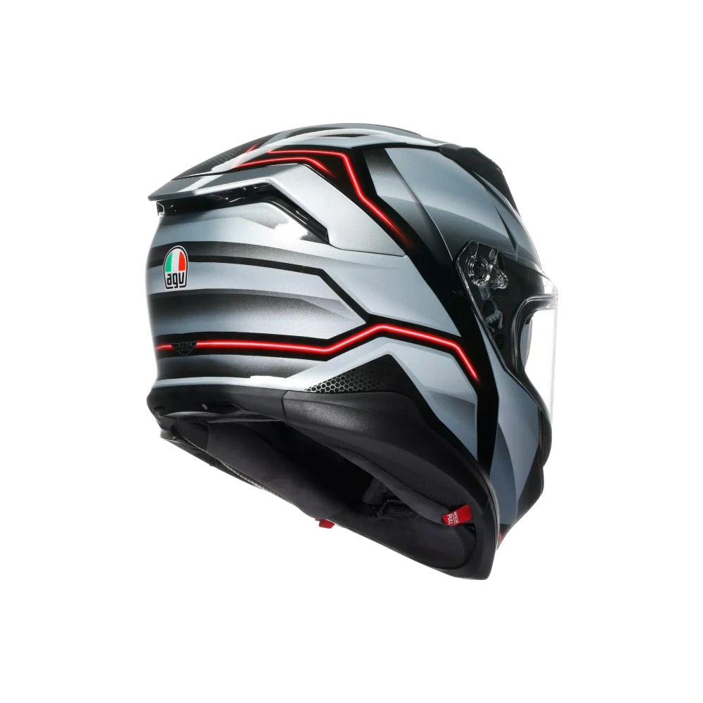 Prilba AGV K7 JAEGER BLACK/SILVER