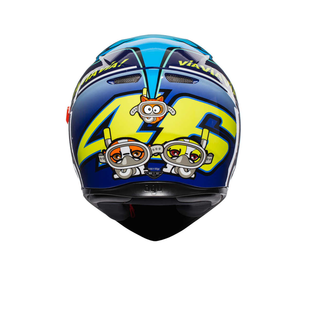 Prilba AGV K3 SV ROSSI MISANO 2015