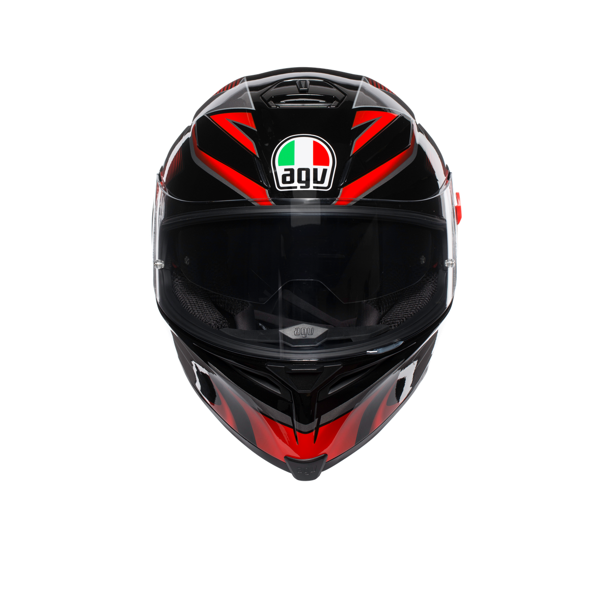 Prilba AGV K5 S HURRICANE 2.0 BLACK/RED