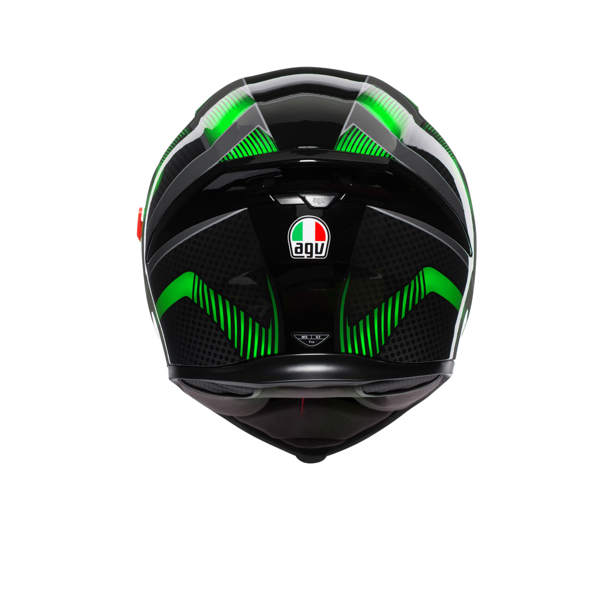 Prilba AGV K5 S HURRICANE 2.0 BLACK/GREEN