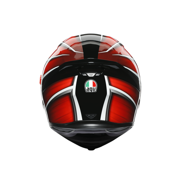 Prilba AGV K5  TEMPEST BLACK/RED