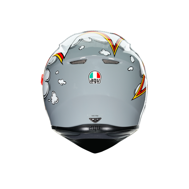 Prilba AVG K3 SV MULTI - BUBBLE GREY/WHITE/RED