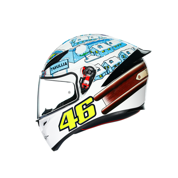 Prilba AGV K1 TOP - ROSSI WINTER TEST 2017