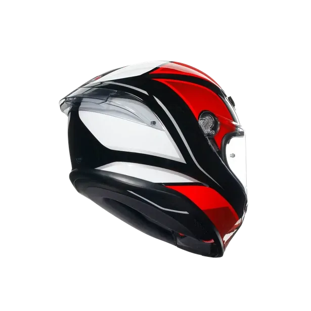 Prilba AGV K6 S HYPHEN BLACK/RED/WHITE
