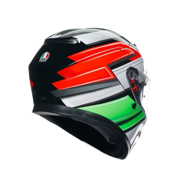 Prilba AGV K3 WING BLACK/ITALY