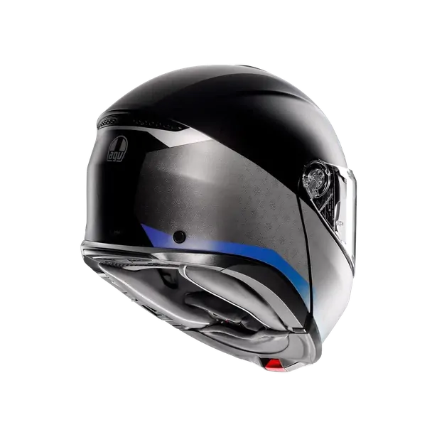 Prilba AGV TOURMODULAR STRAY MATT BLACK/GREY/BLUE