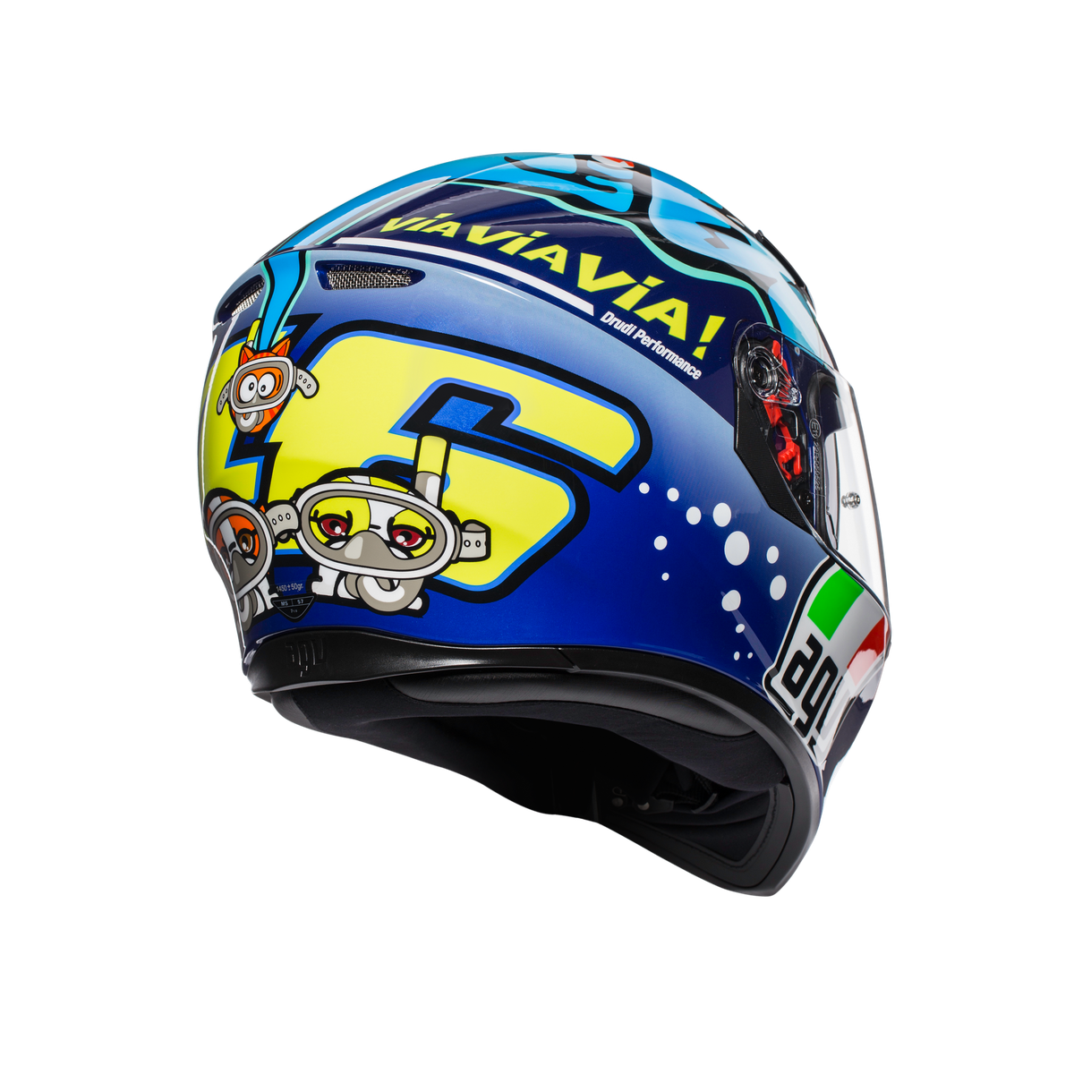 Prilba AGV K3 SV ROSSI MISANO 2015