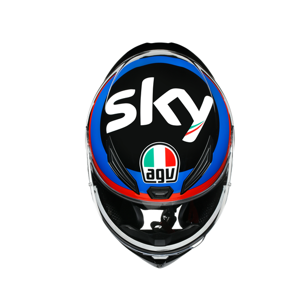 Prilba AGV K1 REPLICA - VR46 SKY RACING TEAM BLACK/RED 