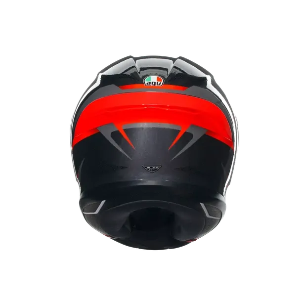 Prilba AGV K6 S SLASHCUT BLACK/GREY/RED