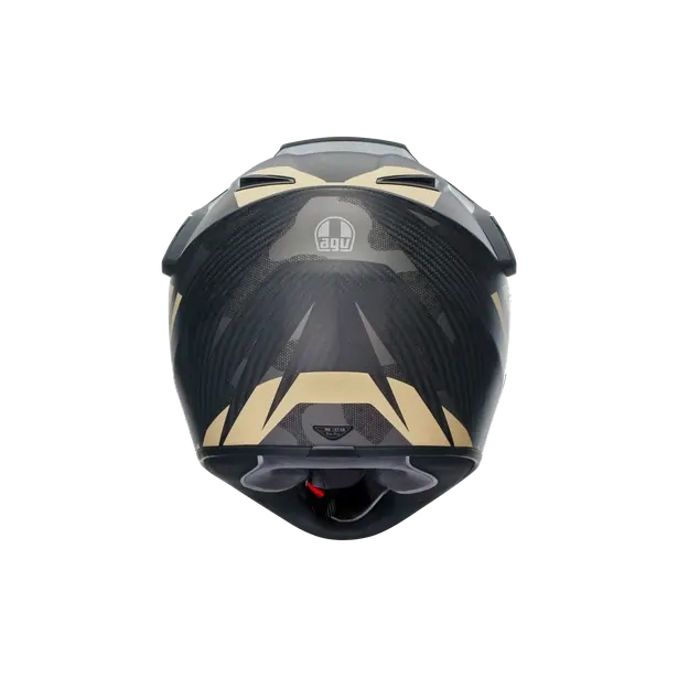 Prilba AGV AX9 STEPPA MATT CARBON/GREY/SAND