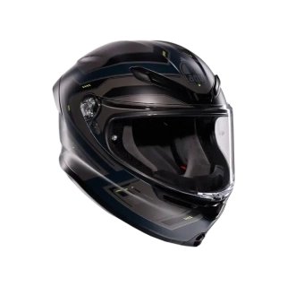 Prilba AGV K6 S ENHANCE MATT GREY/YELLOW FLUO
