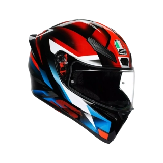 Prilba AGV K1 S E2206 - FASTLAP BLACK/RED/BLUE