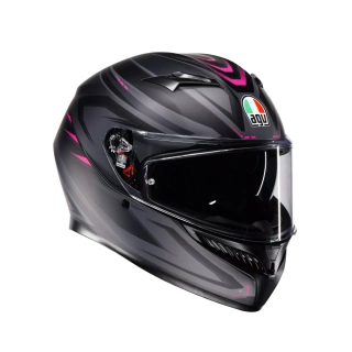 Prilba AVG K3 SYTH MATT BLACK/PINK