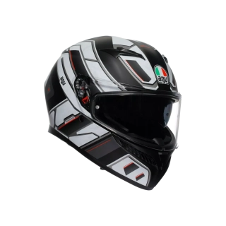Prilba AVG K3 E2206 - RIVIA MATT BLACK/WHITE