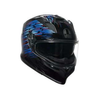 Prilba AGV K7 GENISYS MATT BLACK/BLUE/GREY