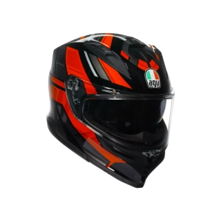 Prilba AGV K7 TAURAX BLACK/RED
