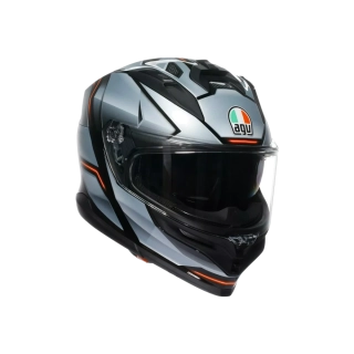 Prilba AGV K7 JAEGER BLACK/SILVER