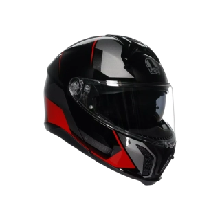 Prilba AGV TOURMODULAR PERCEPTION BLACK/RED