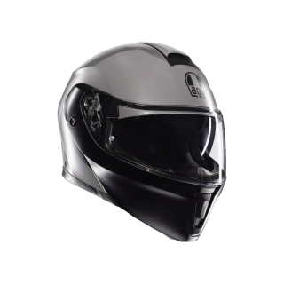 Prilba AGV Streetmodular RESIA MATT GREY/BLACK/YEL FLUO