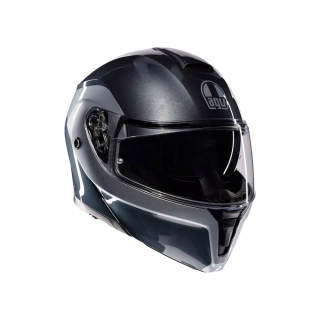Prilba AGV Streetmodular LEVICO GREY/SILVER